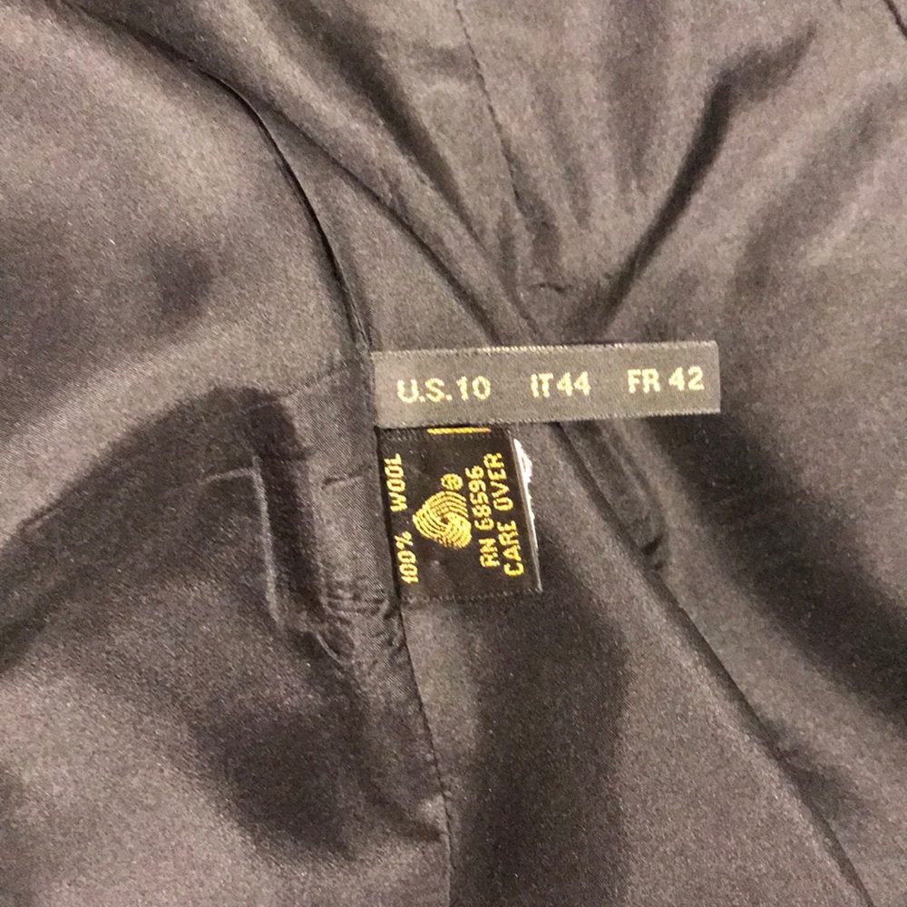Black, wrap/ tie, blazer - Picture 3 of 3